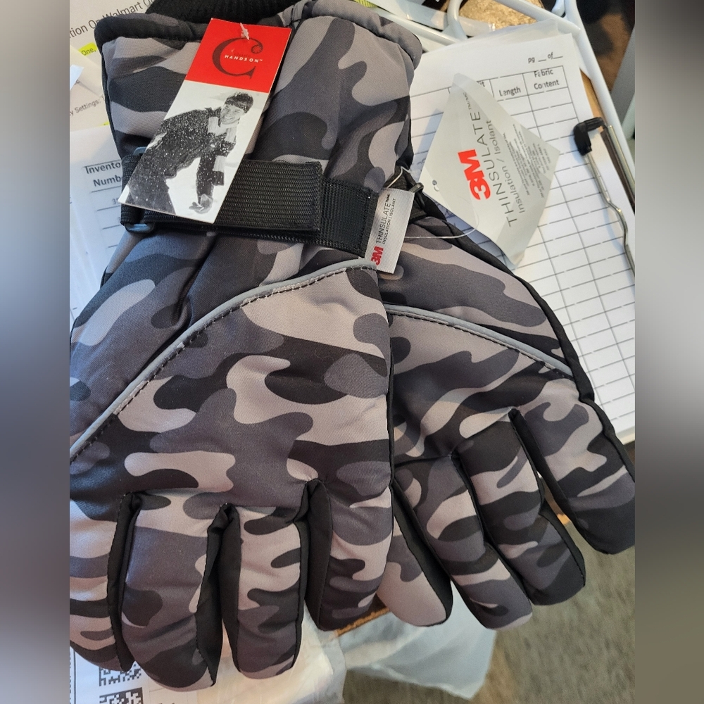 Thinsulate Camouflage Gloves